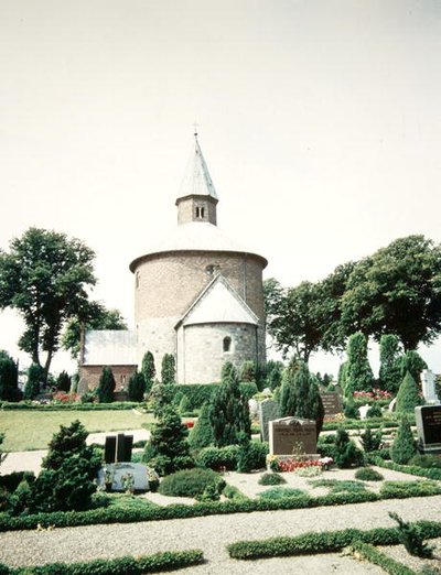 Bjernede Church, built 1125-75 by Danish School